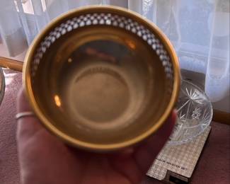 Scandia Guld or Gold Decorative Bowl