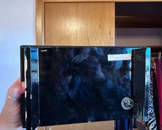 Vintage Japanese Lacquerware Musical Jewelry Box fourth image