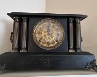 Antique Seth Thomas Adamantine Shasta Style Mantel Clock