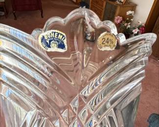 Bohemia  Lead Crystal Vase second image