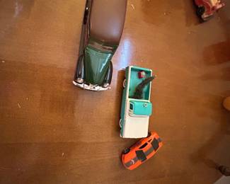 Assorted DieCast Model Cars Ford Woody Wagon, s or s Pickup Truck, Modern Sports Car