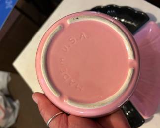 Classica Originale Fan Divided Serving Platter  Pink and Black third image