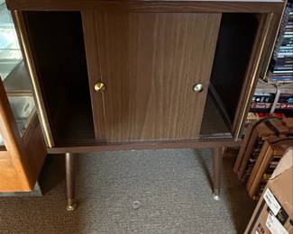 MidCentury Modern Record Cabinet by Lu Van Inc.