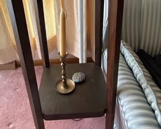 Arts and Crafts Mission Style Wood Plant Stand second image