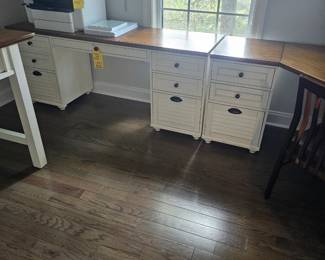 Item # 106 Pottery Barn Desk 72" x 22" x 30" $ 398