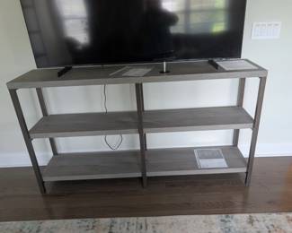 Item #112 TV shelving unit