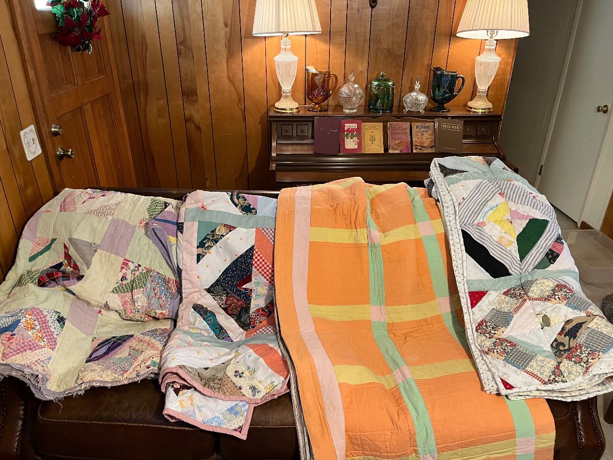 Assortment of Handmade Quilts - some not pictured