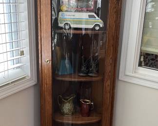 Corner Curio Cabinet