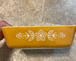Butterfly Gold Pyrex 