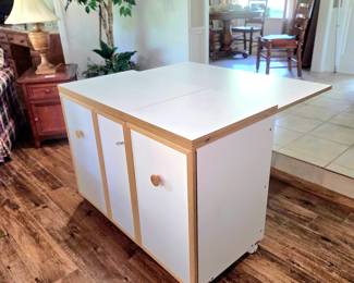 Horn of America Made in Italy Sewing Cabinet Table