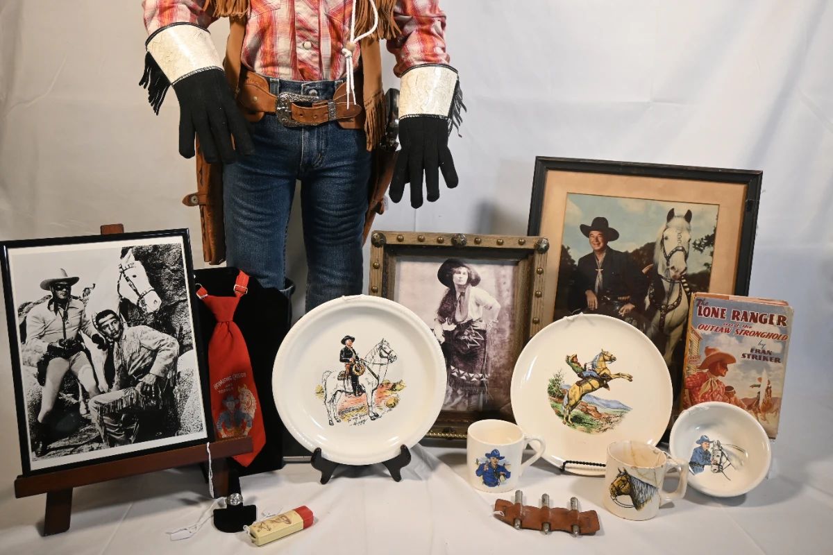 Lone Ranger, Hopalong Cassidy, Roy Rogers memorabilia