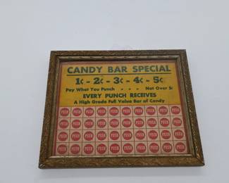 Vintage punch card games