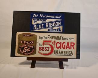 Vintage Cigar advertising