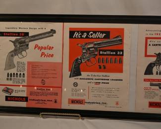 Vtg Cap Guns ad