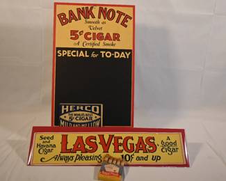 Vintage Cigar advertising