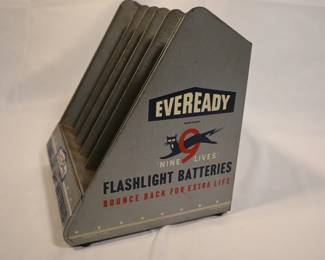 Vtg Eveready Flashlight Store Display