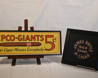 Vintage Cigar advertising