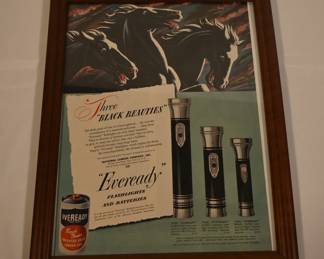 Everready flashlights ad