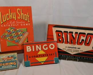 Vintage Bingo Sets & Games