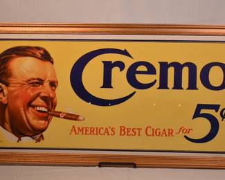 Cremo Cigar Ad; Vtg