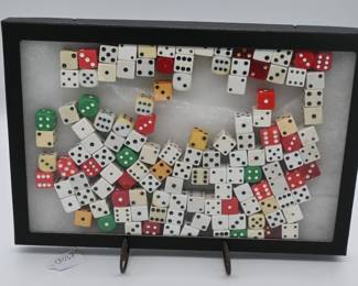 Vintage dice assembly