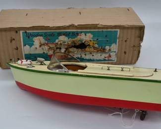 Model Wooden Boat