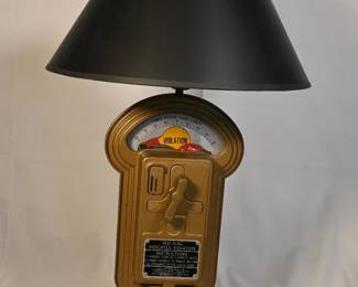 Vintage Duncan Miller Parking Meter Lamp