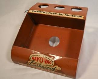 Vtg Ray-O-Vac Flashlights store display
