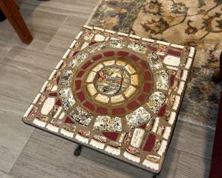mosaic table