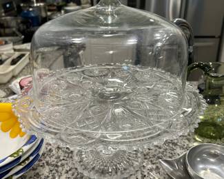 beautiful cake stand with lid