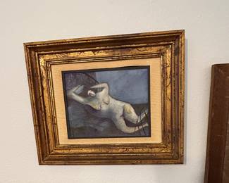 Impressionist oil painting 