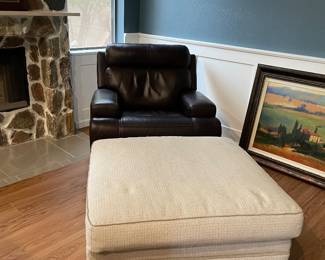 Ottoman goes with large sectional and is included in price of $150