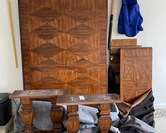 Large dining room table disassembled for easy move $50