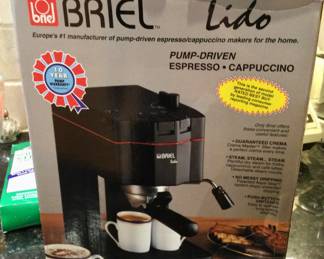 Briel Lido Pump Driven Expresso Cappussino