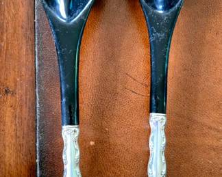 Sterling Silver Handled Salad Serving Set