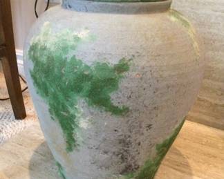 Terra-cotta ginger jar inspired by the Han dynasty