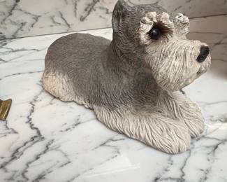 Schnauzer Figurine second image