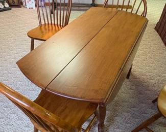 Walter of Wabash Drop Leaf Dining Table and Chairs Set fourth image