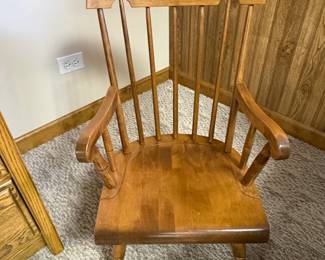 Vintage Childs Rocking Chair second image