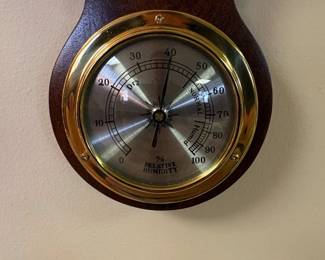 Howard Miller Barometer, Thermometer, and Hygrometer Set third image