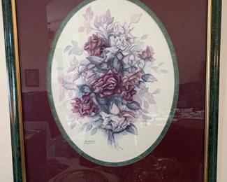 Floral Still Life Print by Jan Anderson