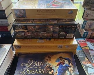 Assorted Books, Puzzles, and Inspirational Items third image