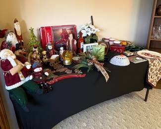 Assorted Christmas Decorative Items
