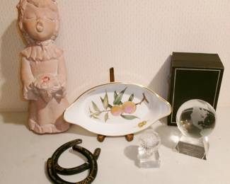 paperweights and decor items