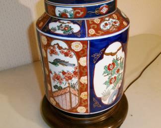 detail of Asian style lamp