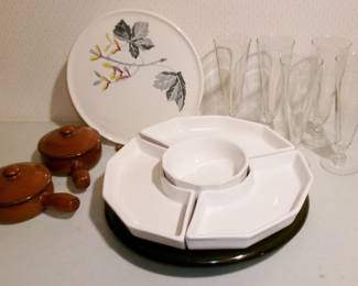 vintage serving pieces