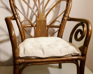 vintage rattan chair
