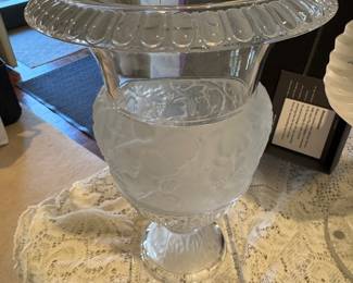 vintage Godinger Shannon  Of Ireland Crystal vase