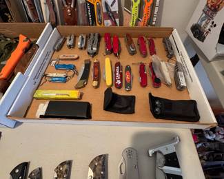vintage knife collection
