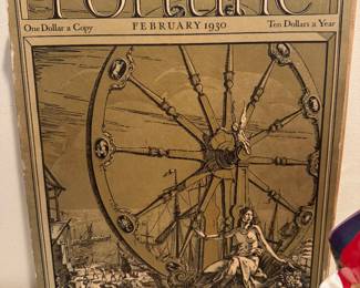 Vintage 1930s fortune magazine
